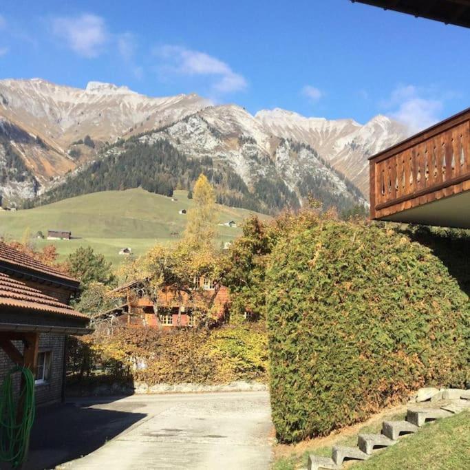 Cozy Apartment In The Heart Of The Alps Chateau-d'Oex Exterior foto